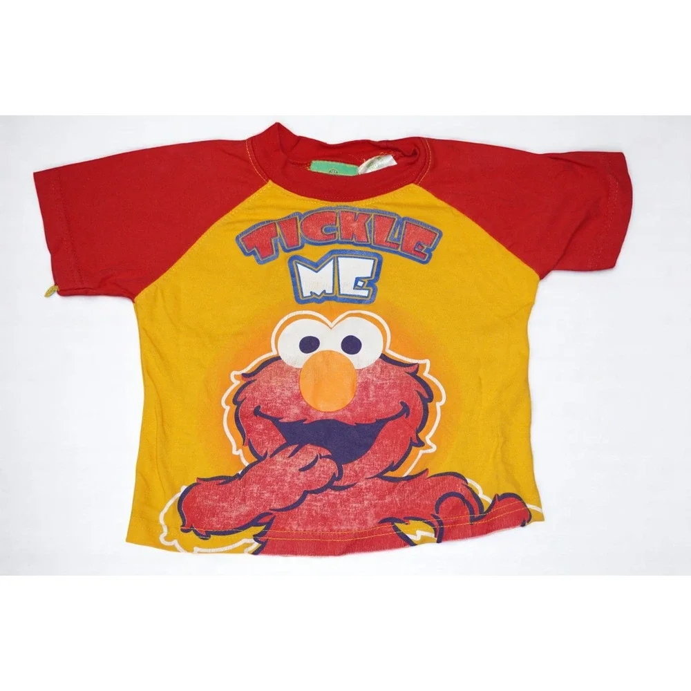Vintage Sesame Street “Tickle Me Elmo” Kids Tee – Size 2T